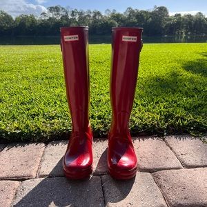 Hunter rain boots